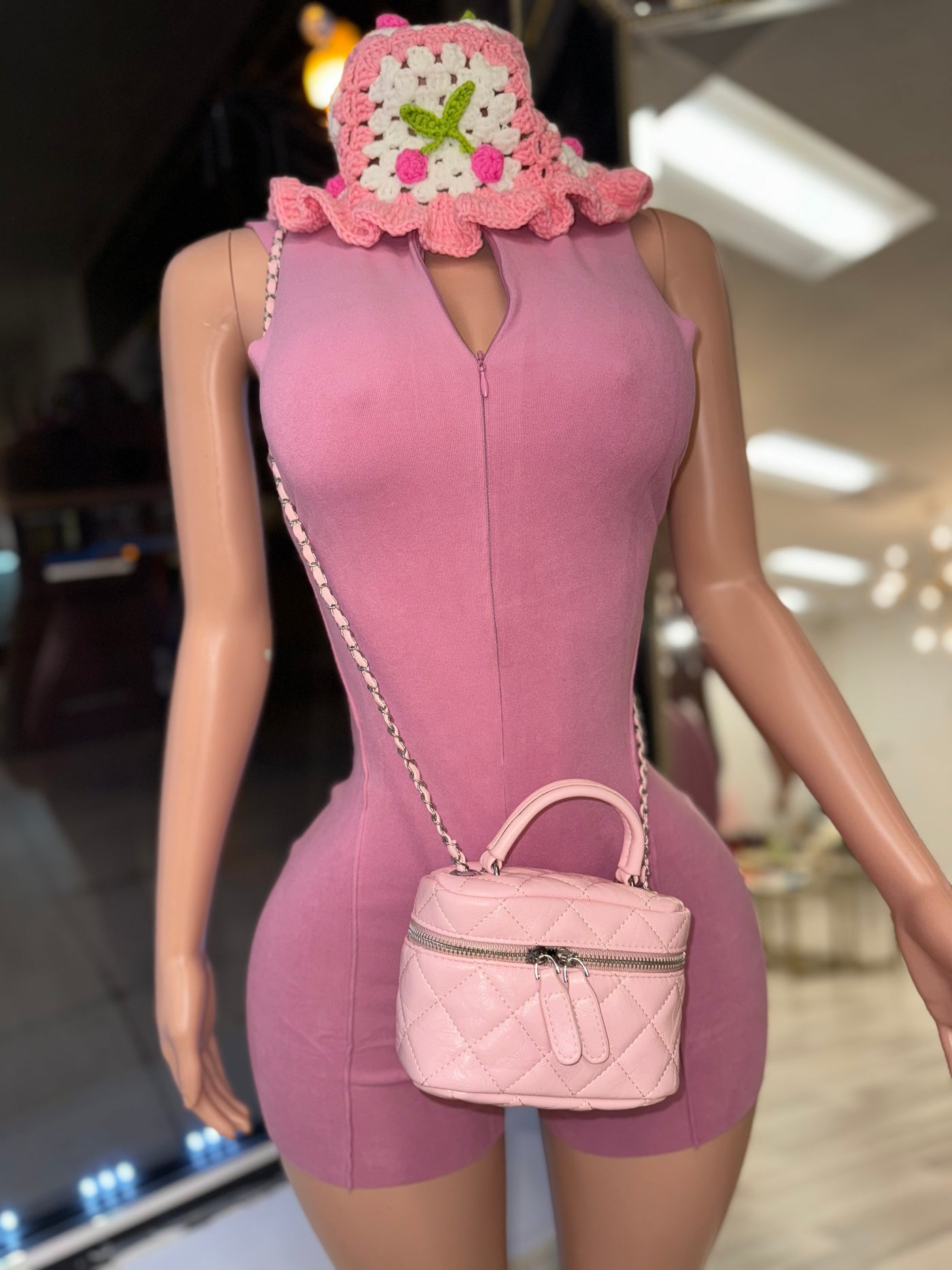 Pink Crossbody Purse