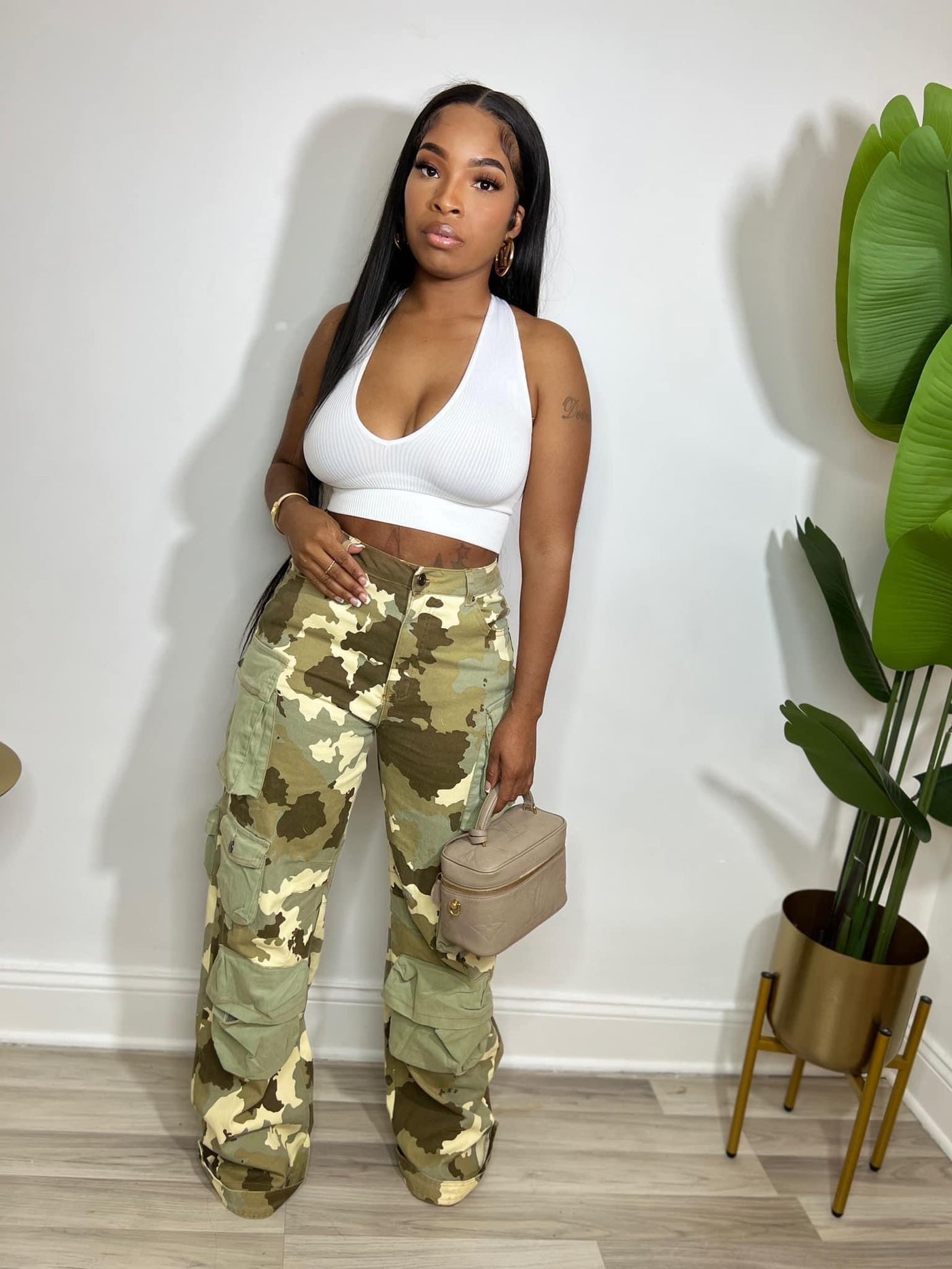 ￼camouflage cargo pants